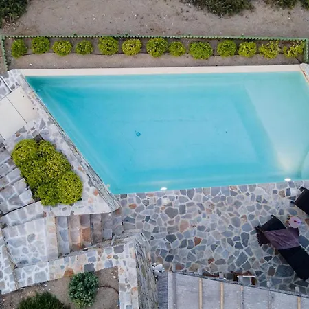 Hébergement de vacances Private Pool, Sea View, Stone House Stelida Naxos *