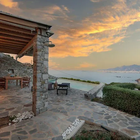 Holiday home Private Pool, Sea View, Stone House Stelida Naxos *